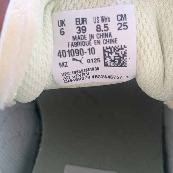 New/Never Worn Puma Palermo Mint Green and Pink Sneakers - Fresh Mint/Fast Pink - Picture 6 of 6